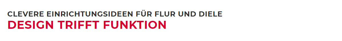 Einrichtungsideen Flur